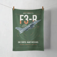 Thumbnail for Dassault Rafale C — F3-R standard design on dark green towel