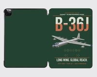 Thumbnail for B-36J Peacemaker design on dark green ipad tablet case