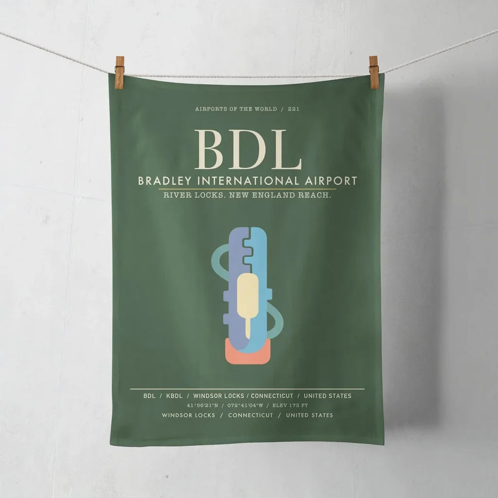 Bradley International Airport BDL - Dark Green