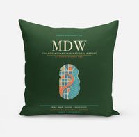Thumbnail for Chicago Midway International Airport MDW - Dark Green