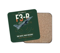 Thumbnail for Dassault Rafale C — F3-R standard design on dark green 1 piece coaster