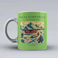 Thumbnail for VINTAGE G4028 - The Glacier Pilots - Ceramic Mug design on lightgreen