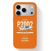 Thumbnail for Tecnam P2002 Sierra MkII design on orange magsafe iphone case, for iPhone 17 Pro