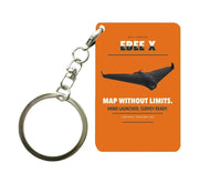 Thumbnail for AgEagle eBee X Key Chain design on orange key chain