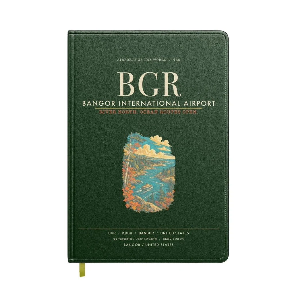 Bangor International Airport BGR - Dark Green