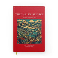 Thumbnail for VINTAGE G4110 - The Valley Service - Designed Notebooks design on red