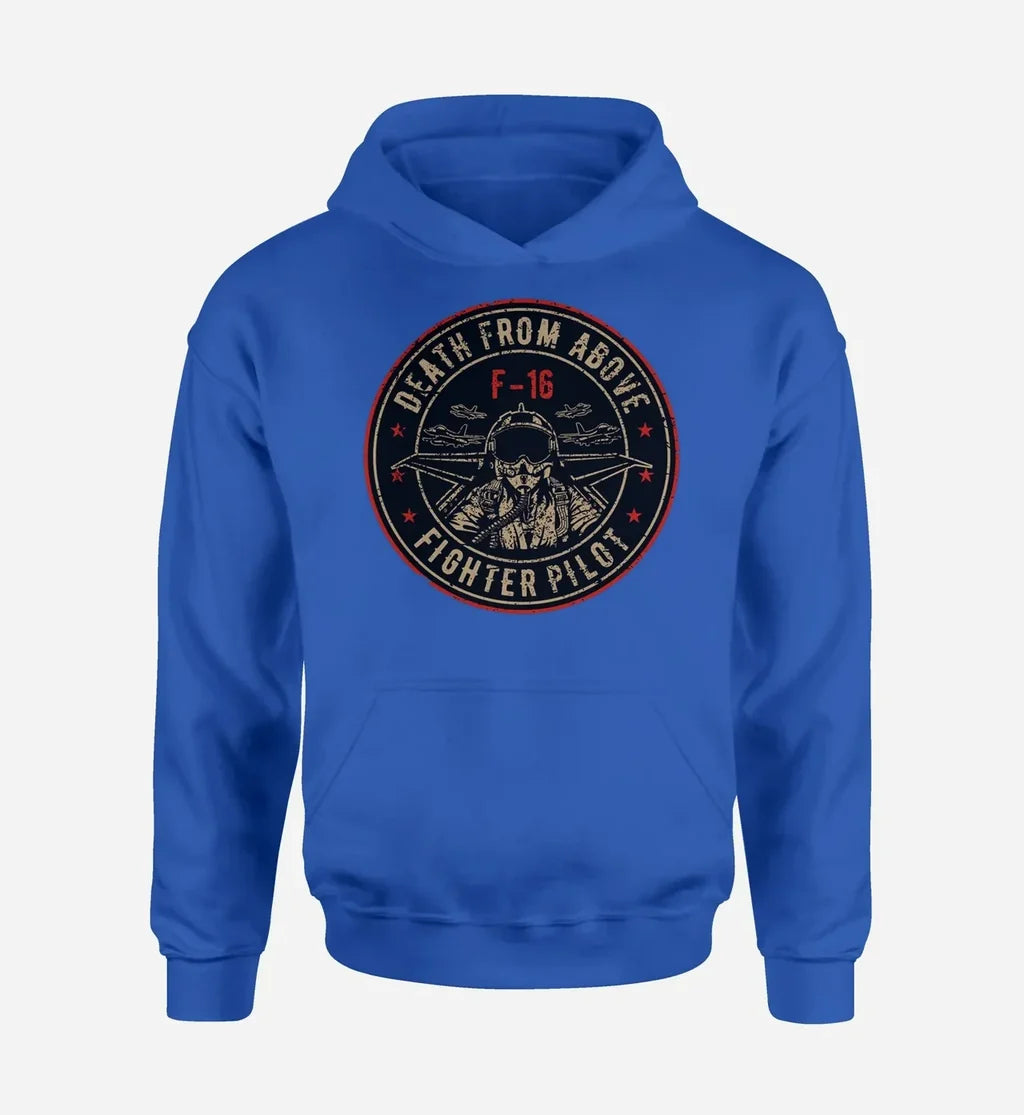 Fighter Jet 16 - Death Hoodie - view 2