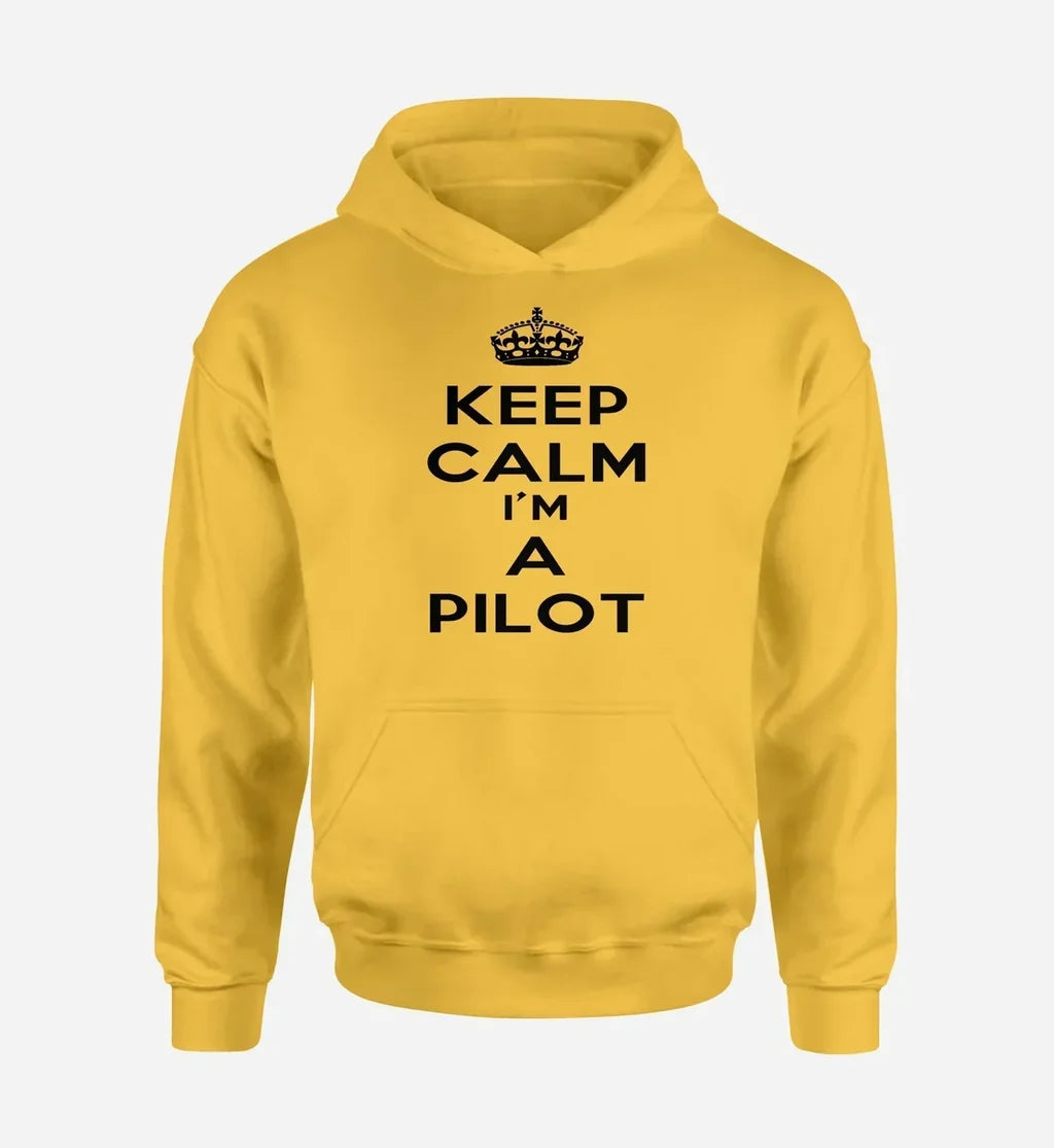 Keep Calm I'm A Pilot Hoodie - view 15