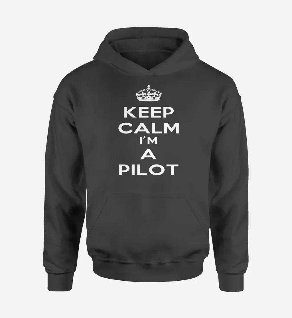 Keep Calm I'm A Pilot Hoodie - view 3