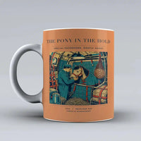 Thumbnail for VINTAGE G4235 - The Pony In The Hold - Ceramic Mug design on orange