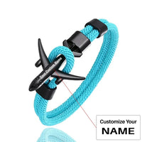 Thumbnail for Customisable Airplane Shape Bracelet - view 24
