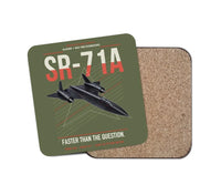 Thumbnail for SR-71A Blackbird design on green army 1 piece coaster