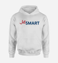 Thumbnail for JetSmart Airlines logo printed on white hoodie