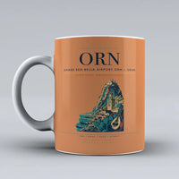 Thumbnail for Ben Bella Airport ORN — Oran Mug design on orange ahmed