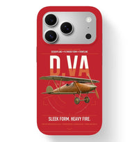Thumbnail for Albatros D.Va design on red magsafe iphone case, for iPhone 17 Pro