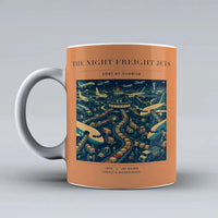 Thumbnail for VINTAGE G4133 - The Night Freight Jets - Ceramic Mug design on orange