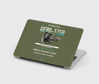 Thumbnail for GE90-115B design on green army MacBook case