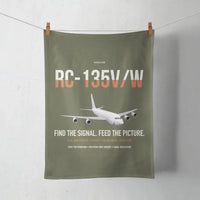 Thumbnail for RC-135V W Rivet Joint design on green army towel