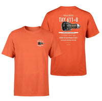 Thumbnail for TAY 611-8 design on orange t shirt