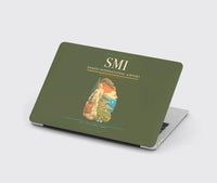 Thumbnail for Samos International Airport (SMI) design on green army MacBook case