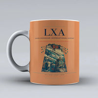 Thumbnail for Gonggar International Airport LXA Mug design on orange lhasa