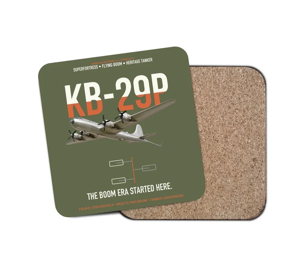 KB-29P SUPERFORTRESS design on green army 1 piece coaster