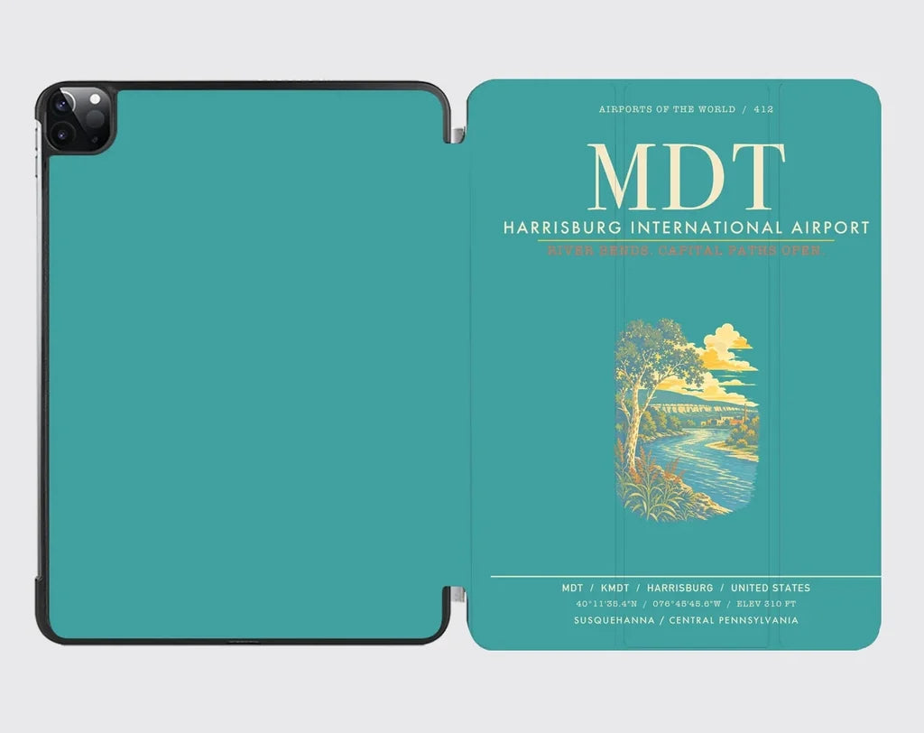 Harrisburg International Airport MDT - Turquoise