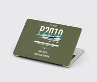Thumbnail for Tecnam P2010 design on green army MacBook case
