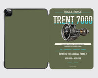 Thumbnail for TRENT 7000 design on green army ipad tablet case