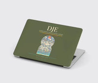 Thumbnail for Djerba-Zarzis International Airport (DJE) design on green army MacBook case