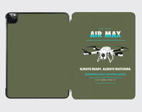 Thumbnail for Percepto Air Max design on green army ipad tablet case