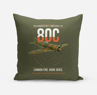 Thumbnail for IAR 80C design on green army pillow