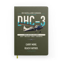 Thumbnail for DHC-3 Otter design on green army notebook
