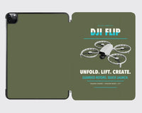 Thumbnail for DJI Flip design on green army ipad tablet case