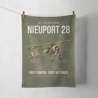 Thumbnail for Nieuport 28C.1 design on green army towel