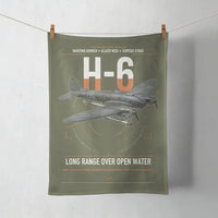 Thumbnail for Heinkel He 111H-6 design on green army towel