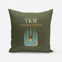 Thumbnail for Yakima Air Terminal (McAllister Field) (YKM) design on green army pillow