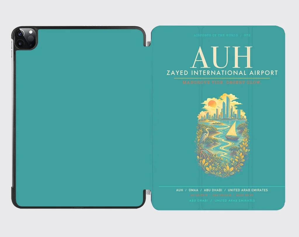Abu Dhabi Zayed International Airport AUH - Turquoise