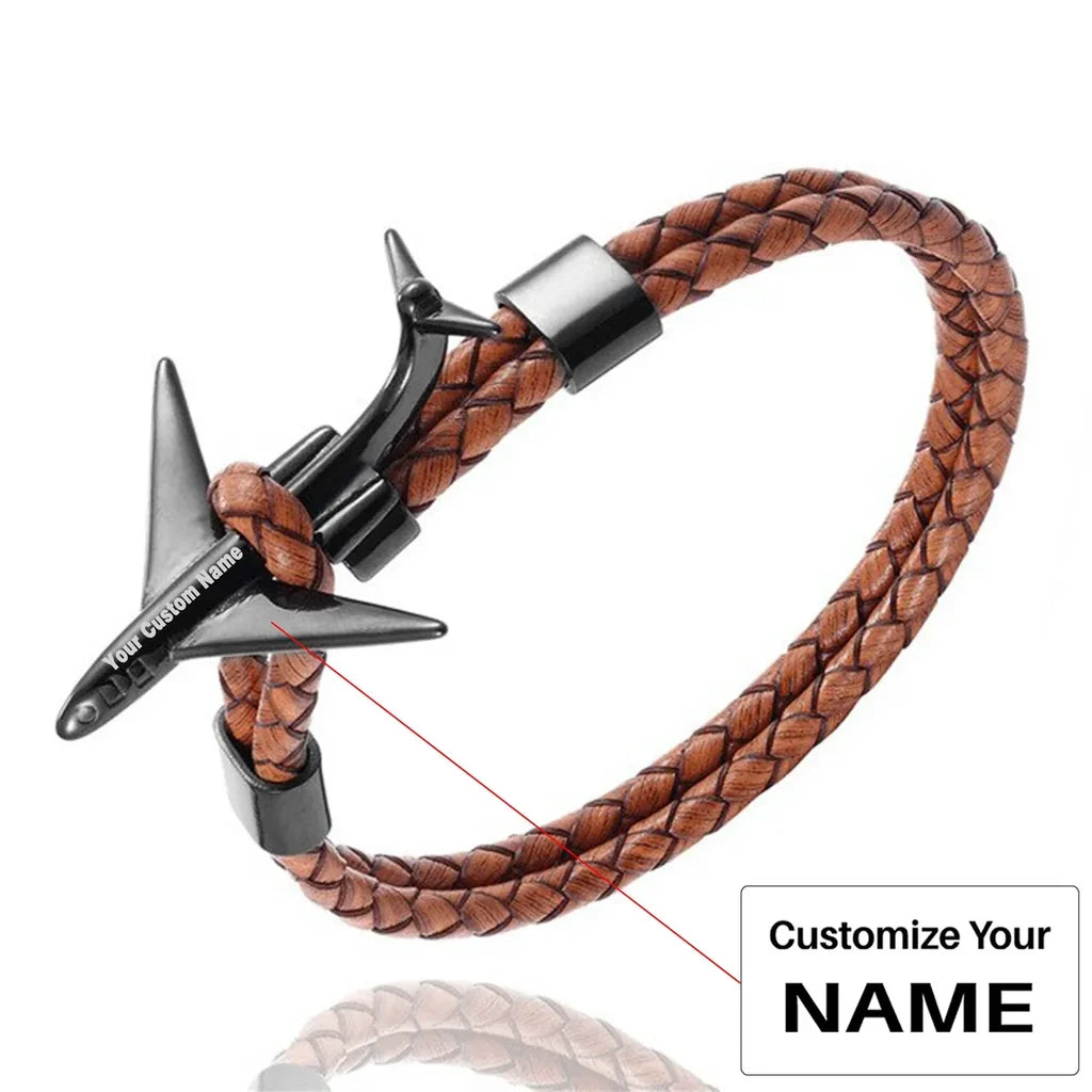 Customisable Super Cool Airplane Bracelet - view 28