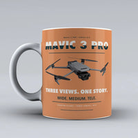 Thumbnail for Mavic 3 Pro Mug design on orange dji
