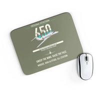 Thumbnail for Cessna Citation 650 - Citation III design on green army rectangle mouse pad