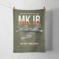 Thumbnail for Hawker Typhoon Mk IB design on green army towel