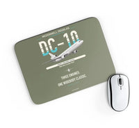 Thumbnail for McDonnell Douglas DC-10 design on green army rectangle mouse pad