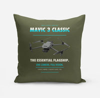 Thumbnail for DJI Mavic 3 Classic design on green army pillow