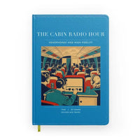 Thumbnail for VINTAGE G4229 - The Cabin Radio Hour - Designed Notebooks design on turquoise
