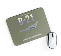 Thumbnail for B-21 Raider design on green army rectangle mouse pad
