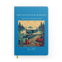 Thumbnail for VINTAGE G4195 - The Float Dock Morning - Designed Notebooks design on turquoise