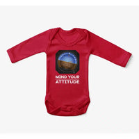 Thumbnail for Mind Your Attitude Baby Bodysuit - view 14