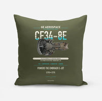 Thumbnail for CF34-8E design on green army pillow