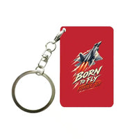 Thumbnail for SIGNAL 611 - Born To Fly Fighter Jet - Key Chain design on red key chain